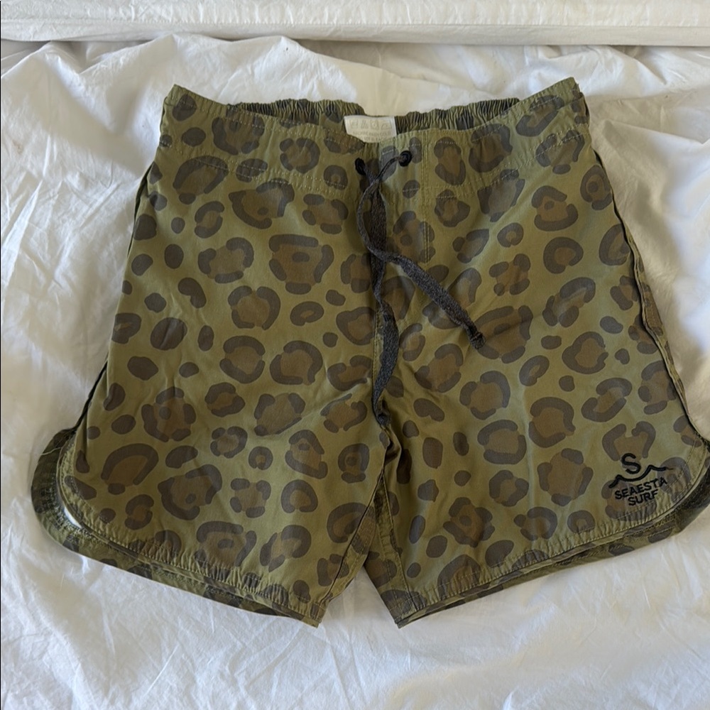 Seaesta Surf Print Swim Shorts